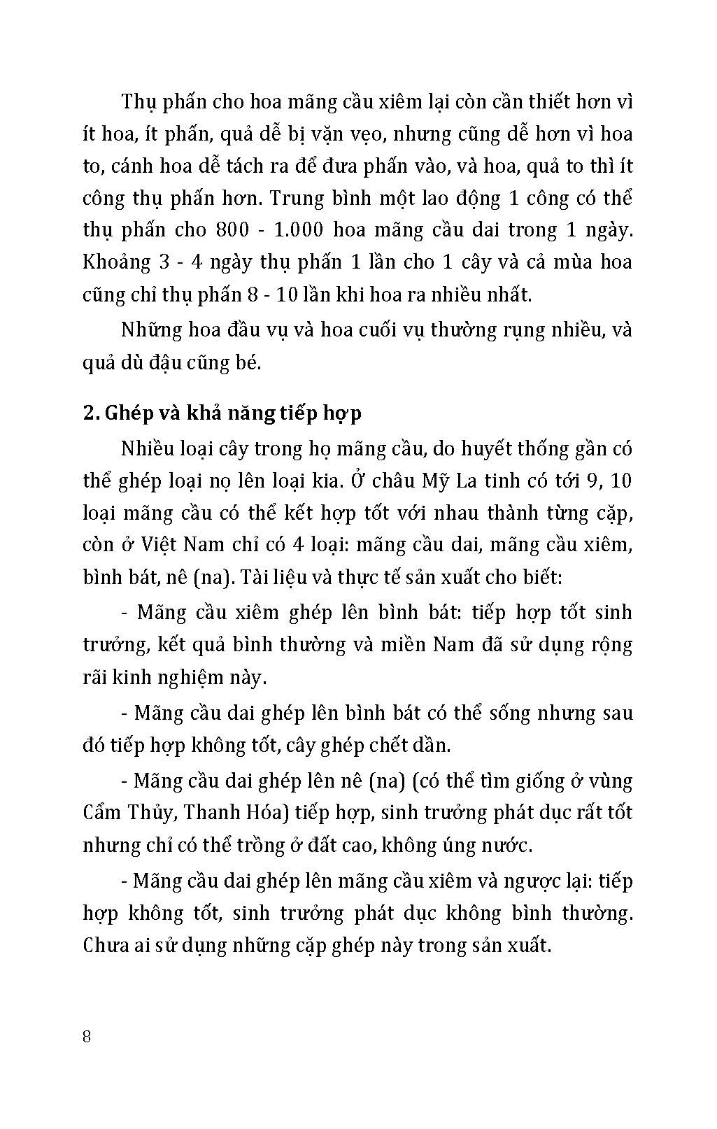 Kỹ Thuật Trồng, Chăm Sóc Cho Năng Xuất Cao Mãng Cầu, Nhãn, Xoài (Tái bản 2025)