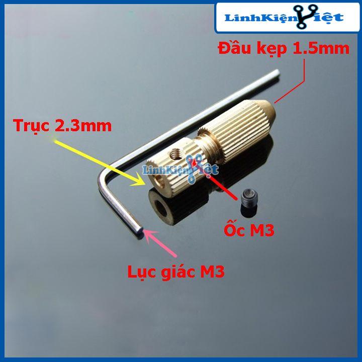 Combo Đầu Kẹp Mũi Khoan 5 Đầu