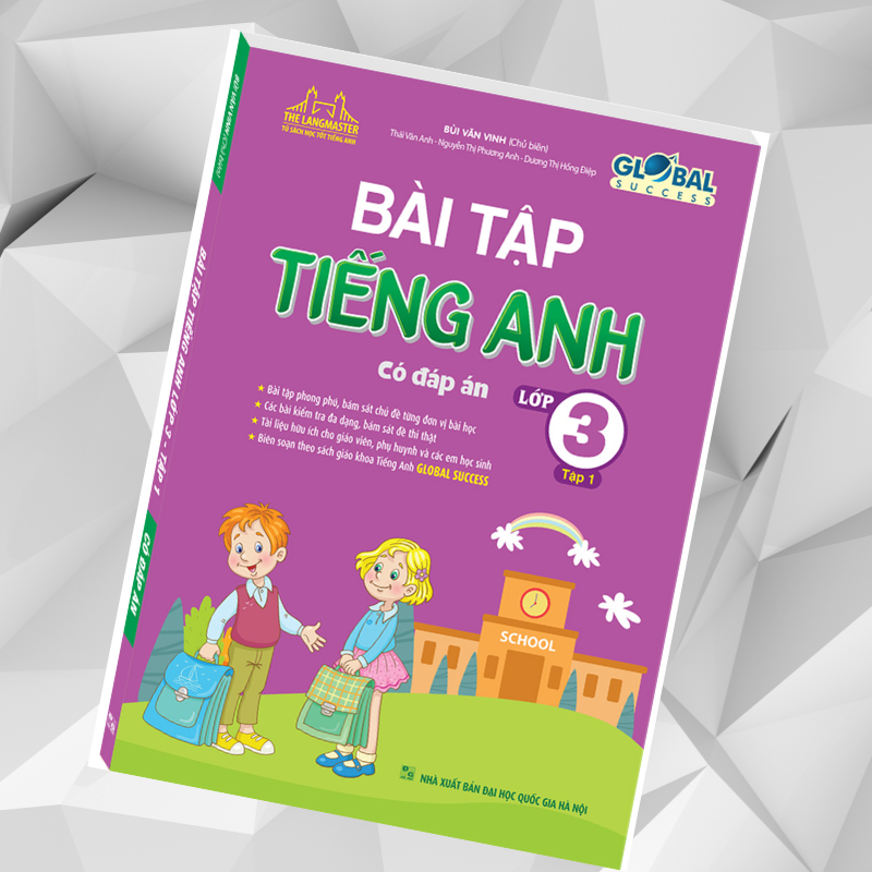GLOBAL SUCCESS - Bài tập tiếng anh lớp 3 tập 1