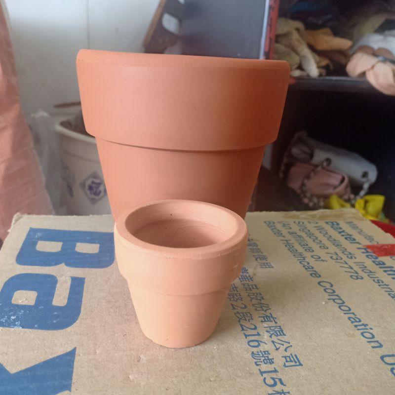 Chậu đất nung 5cm x 5cm trồng sen đá
