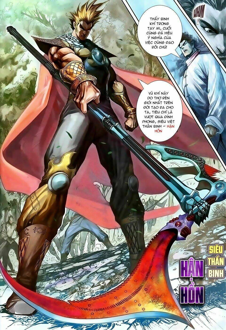 thần binh tiền truyện 1 - đỉnh phong tuyệt chiến chapter 2 3