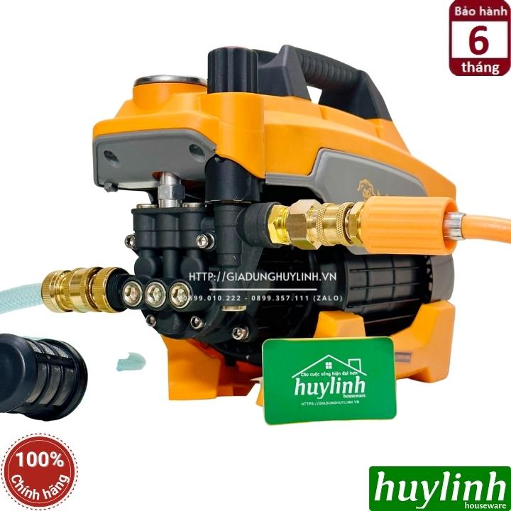 Máy xịt rửa xe chỉnh áp Hukan CWM3000 - Công suất 3000W - Áp lực 160 bar- Motor lõi đồng - Tặng khớp nối nhanh đầu ra
