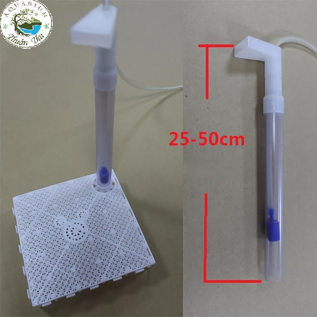 Bộ lọc đáy tawan_Vĩ lọc đáy_Ống mỏ vịt+ sủi dùng cho bể thủy sinh bể cá tép