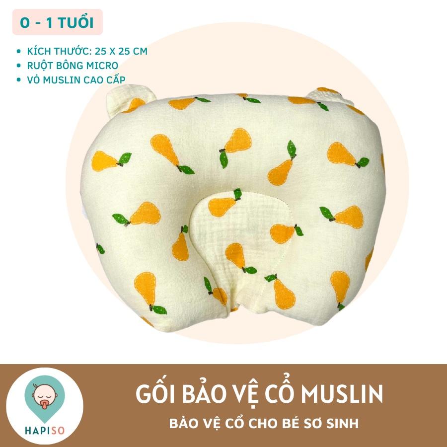 Gối Bảo Vệ Cổ Muslin Hapiso