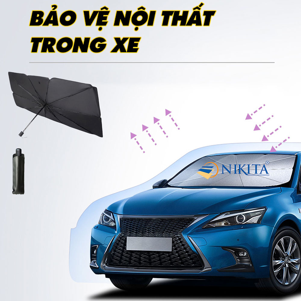 Tấm chắn che nắng Ô TÔ Xe Hơi - Phụ kiện chắn tia UV bảo vệ xe - Dù che nắng - Tấm hắt nắng chụp hình