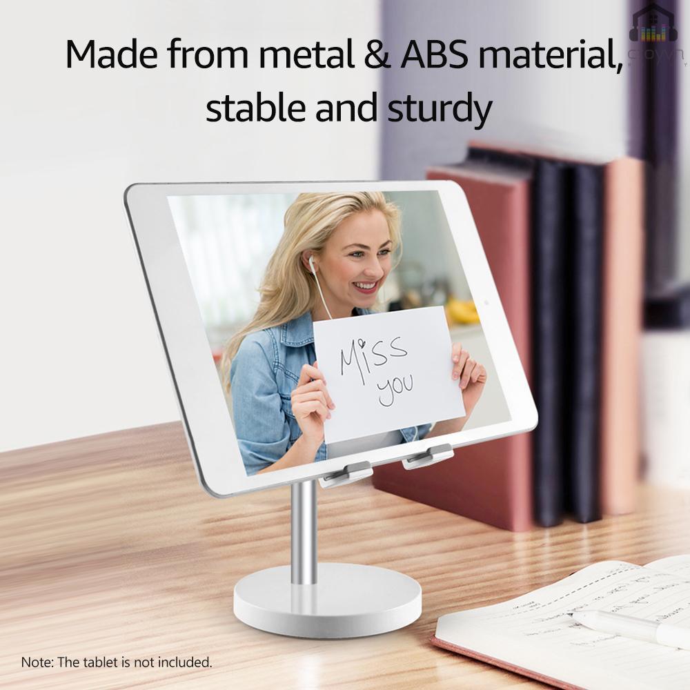 Giá đỡ nâng điện thoại để bàn bằng hợp kim nhôm 10 inch