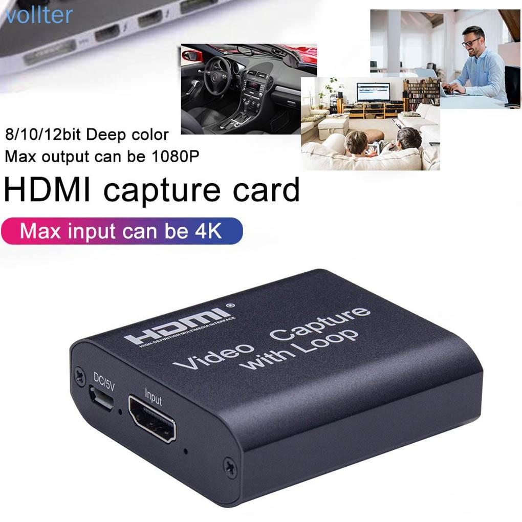 Thiết Bị Thẻ Ghi Hình Video HD USB 2.0 Dùng Phát Trực Tiếp