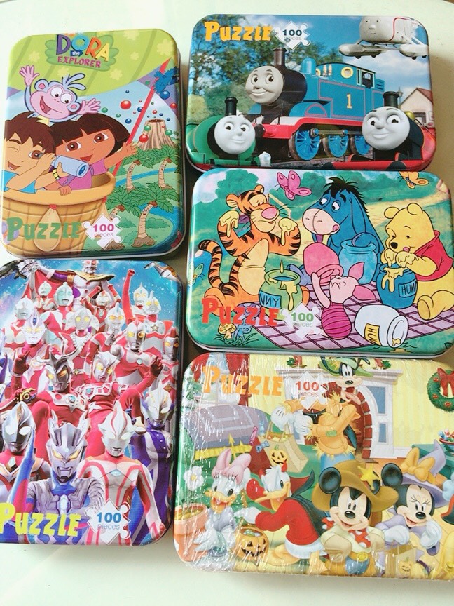 Ghép hình puzzle 100 miếng - Phát triển tư duy - Mẫu bé gái - Giao ngẫu nhiên