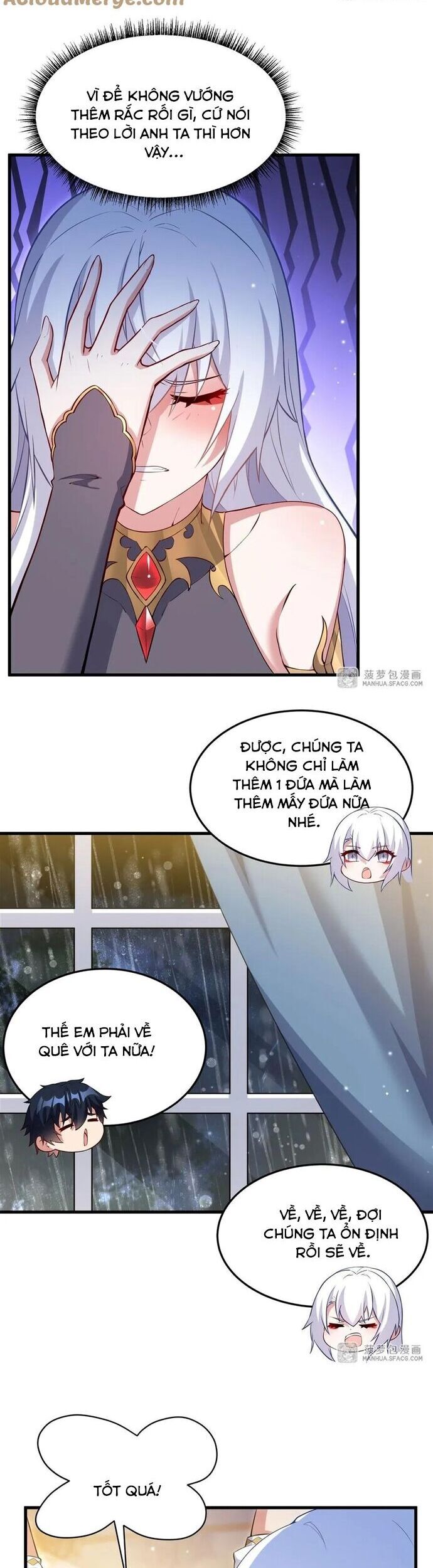 câm miệng đi ác long, ta không muốn trông trẻ với ngươi nữa! chapter 15 10