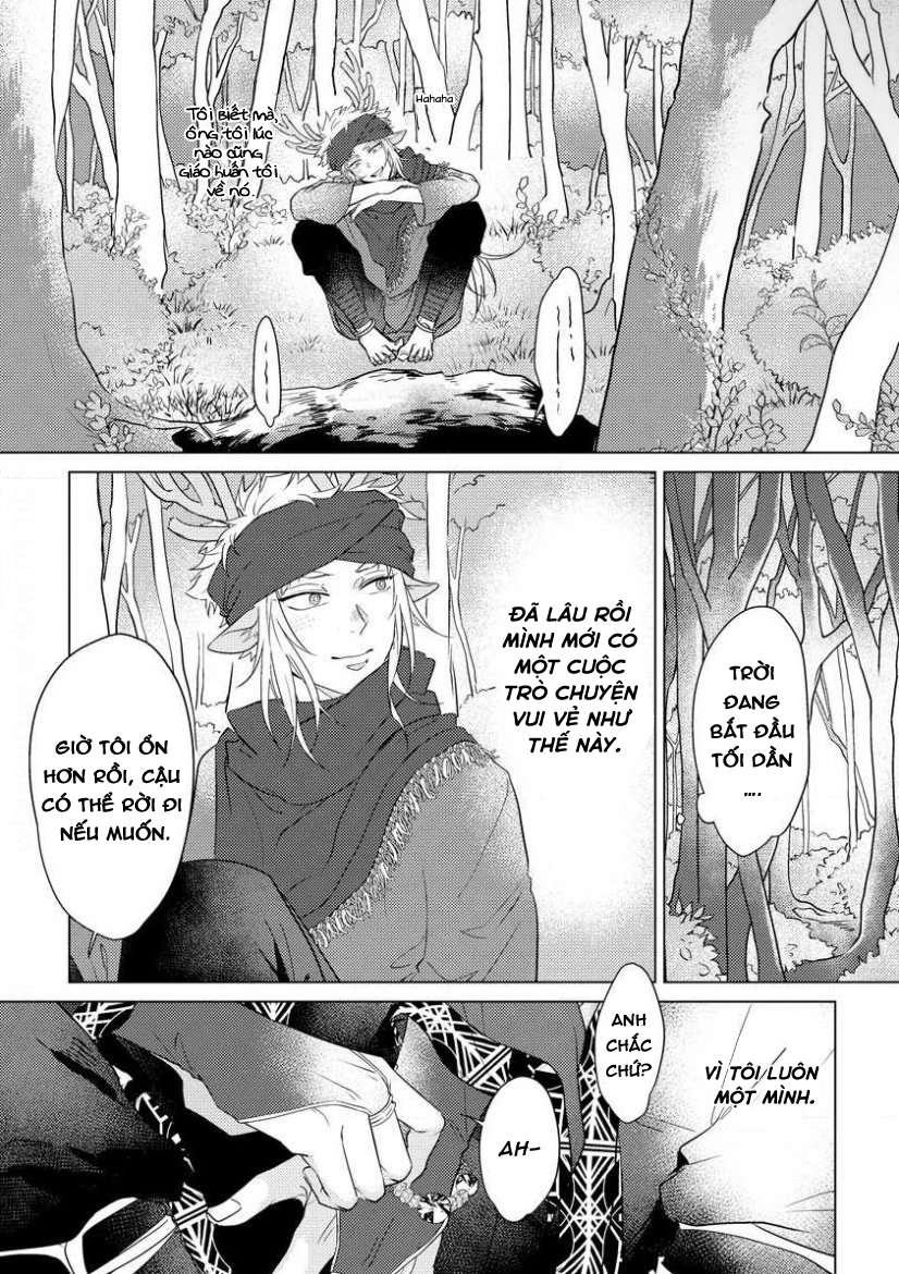 gặp gỡ em, thú nhân màu chàm trắng chapter 1 4