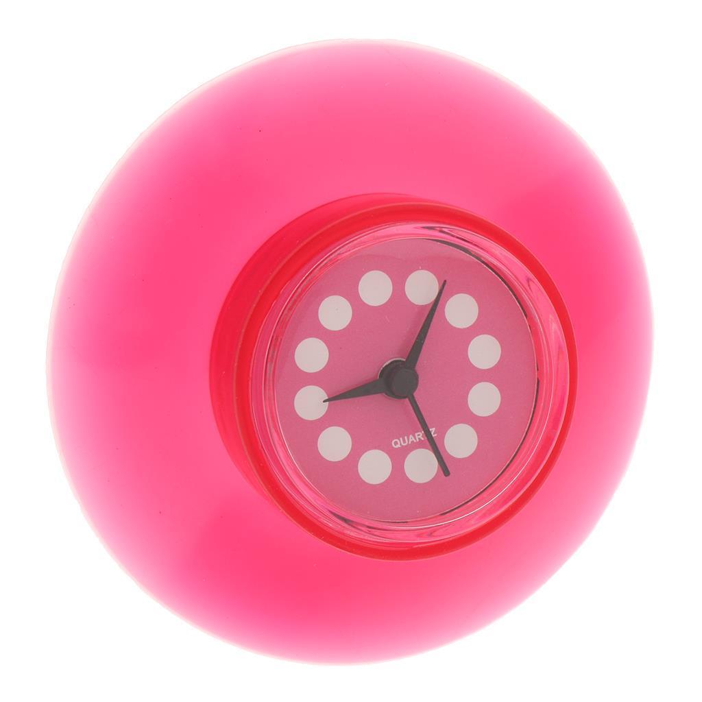 Mini Waterproof Shower Clock with Suction Cup for Bathroom Kitchen