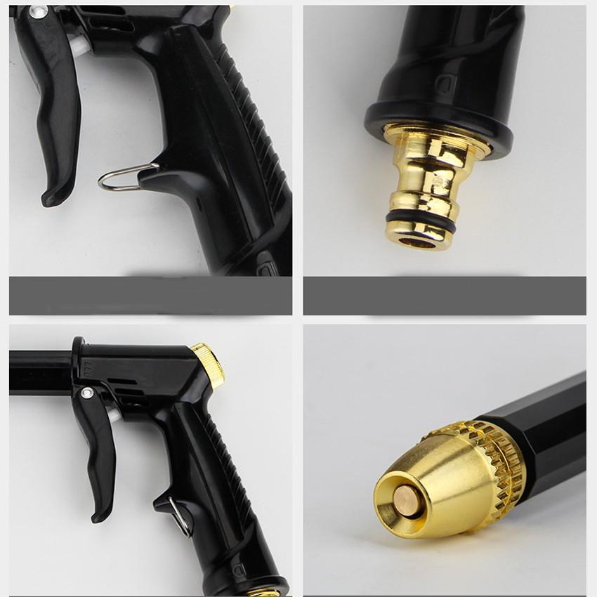 Bộ dây và vòi xịt rửa xe tưới cây tăng áp,vòi xịt rửa,vòi tưới cây 810-2576-1