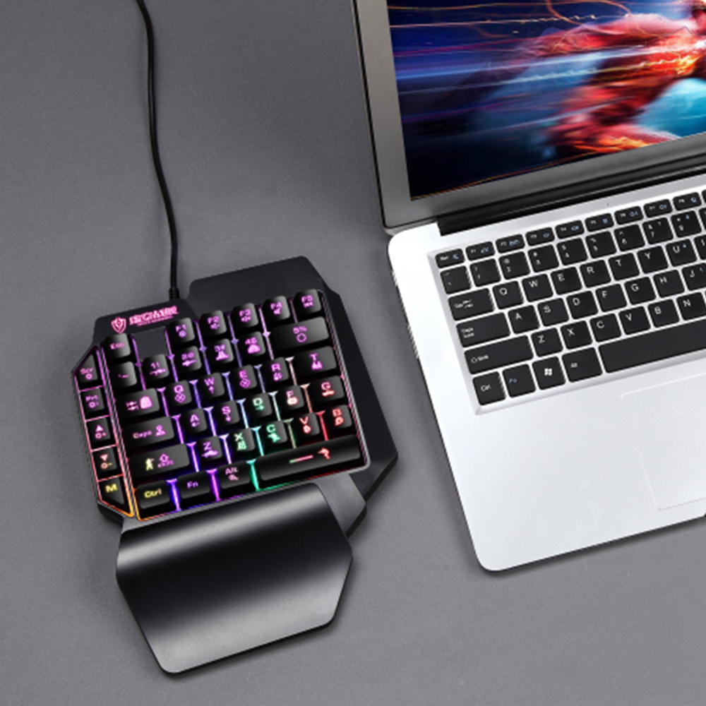 Bàn phím  chơi game chiếu sáng  được hỗ trợ bởi USB Vận hành Hiệu ứng ánh sáng đa dạng cho máy tính  xách tay