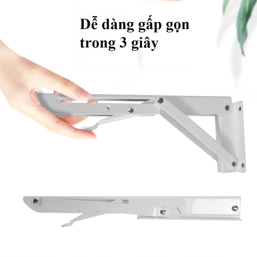 Bàn, Kệ Để Đồ phòng Ăn Đa Năng BK2006 Mặt Gỗ ép Cao Cấp Chống Nước (40x80cm) Thiết Kế Treo Tường Thông Minh Dễ Dàng Gấp Gọn