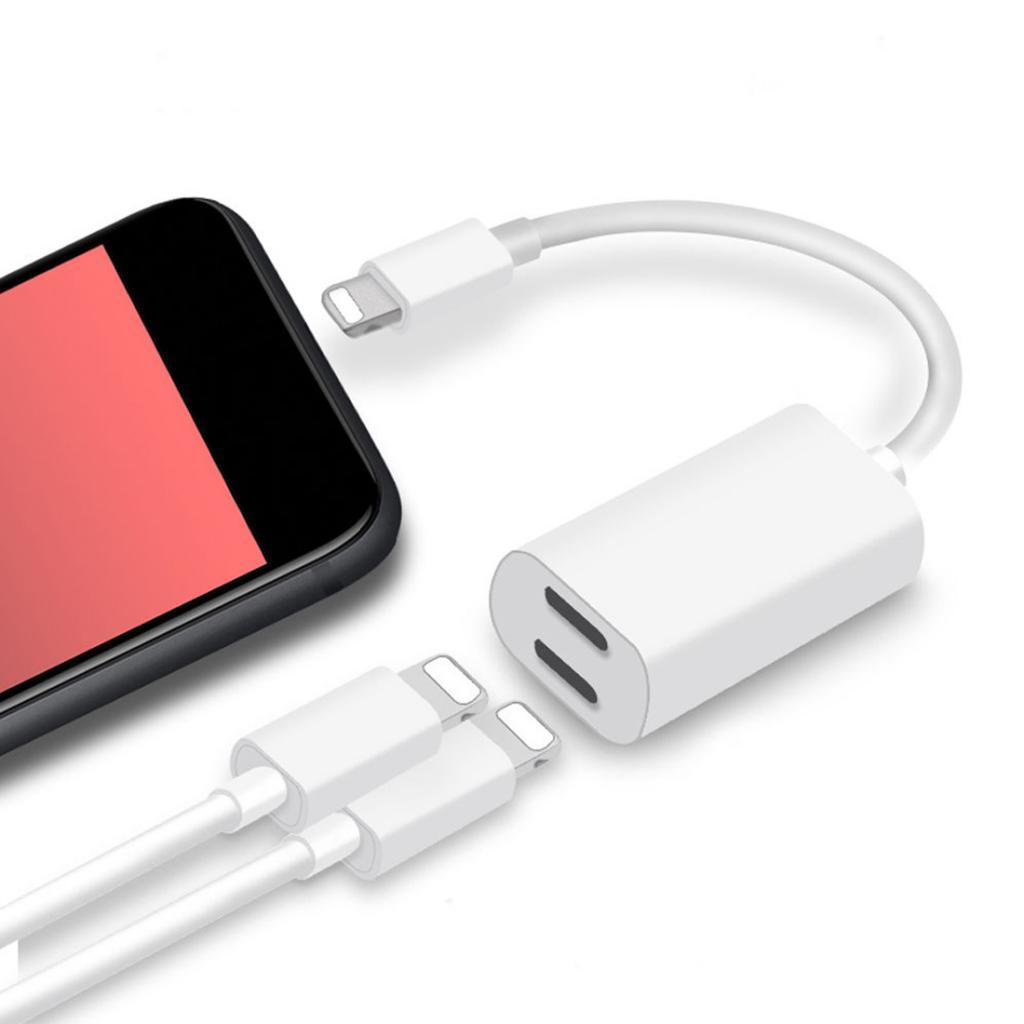 3-7pack Splitter Adapter Dual Headphone Audio and Charge Cable for 7 8