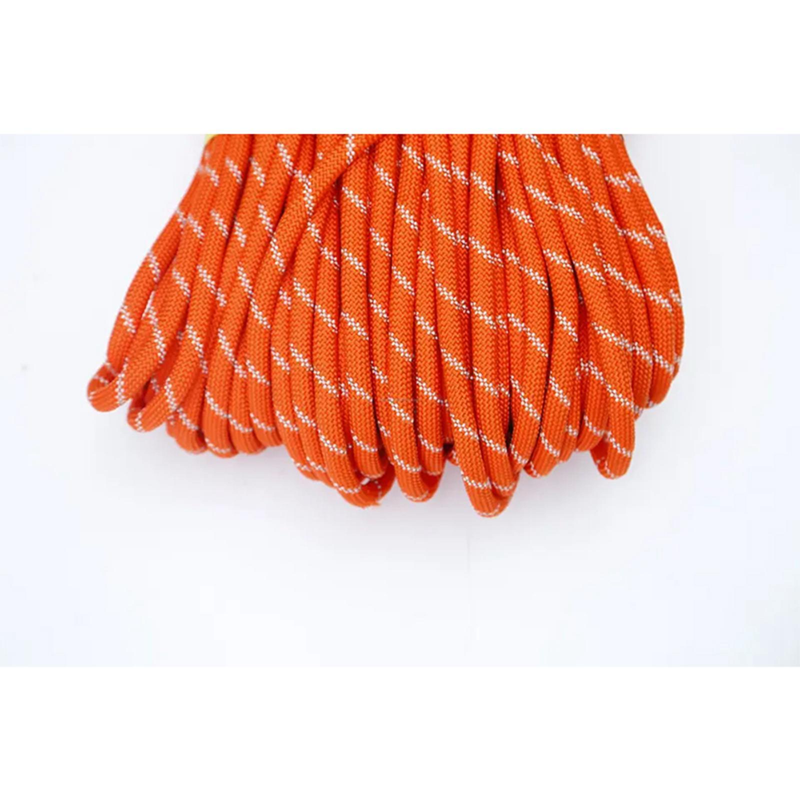 Water Floating Rope Emergency Cord, Outdoor Professional Reflective Rope Throwing Rope for Diving Marine Rafting Yacht Buoyant