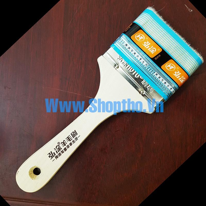 Chổi quét sơn lông cừu siêu mịn - 76mm - 2 cái