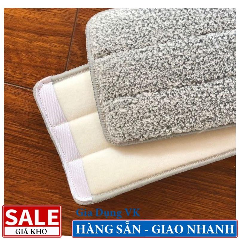 Tấm Vải Lau Vi Sợi Thay Thế Cho Cây Lau Nhà Tự Vắt MOP