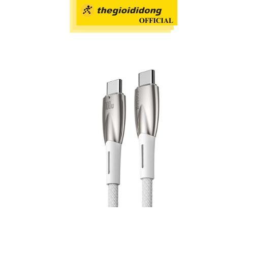Cáp Type C - Type C 2m Baseus Glimmer CB000025 - Hàng Chính Hãng