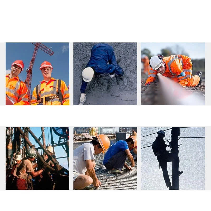 Mũ Bảo Hộ Lao Động Có Quạt Chạy Bằng Năng Lượng Mặt Trời An Toàn Hiện Đại: