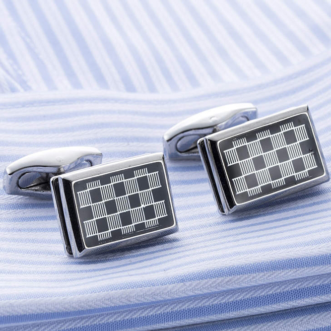 Bộ Khuy Măng Sét - Cufflink Hàng Cao Cấp QT1384