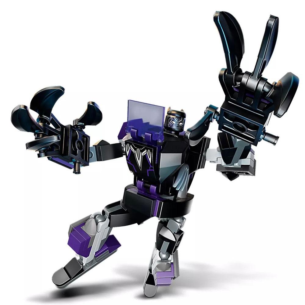 Đồ Chơi Lắp Ráp Lego Marvel 76204 - Black Panther Mech Armor (125 Mảnh Ghép)