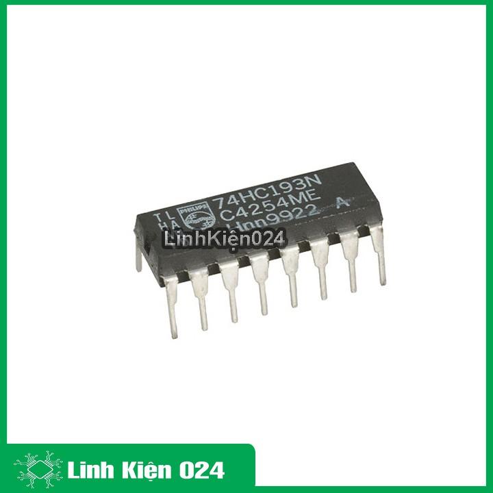 Linh Kiện 74HC193 Binary Up/Down Counter with Clear