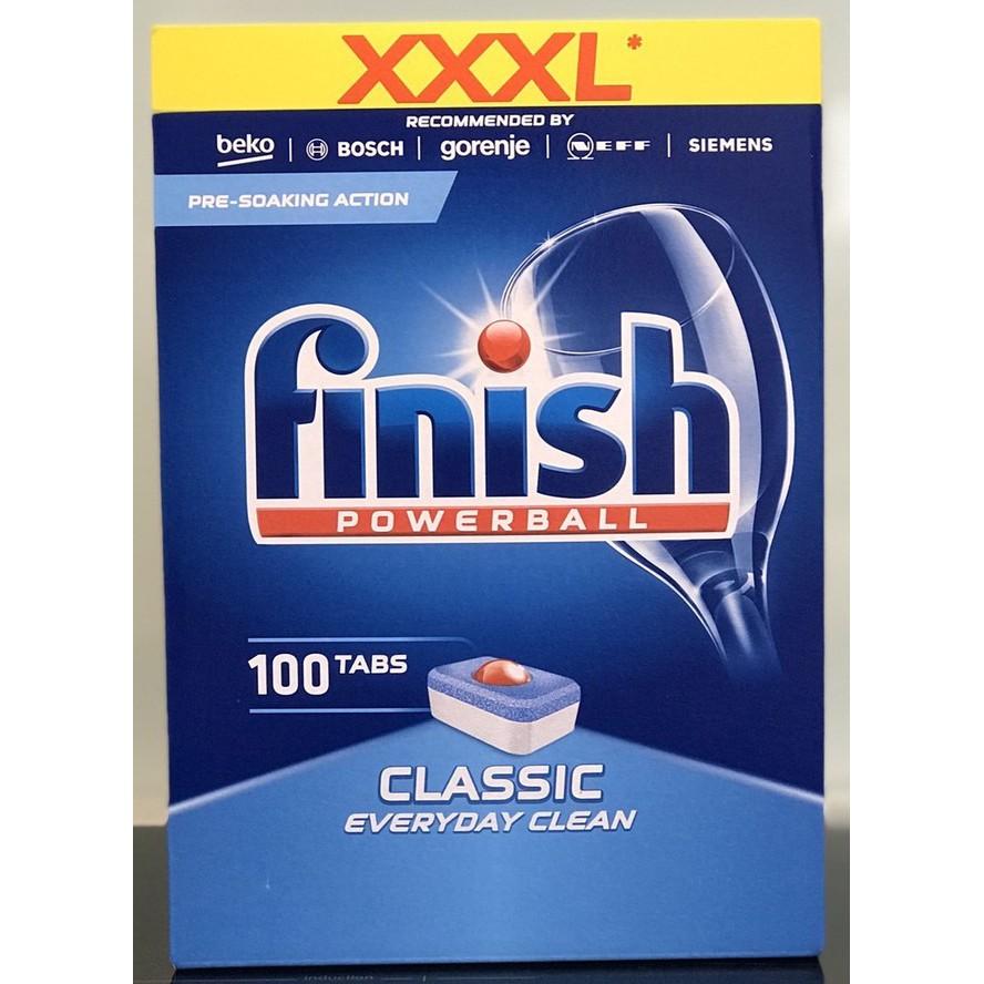 Viên rửa chén bát Finish Classic 110 tabs