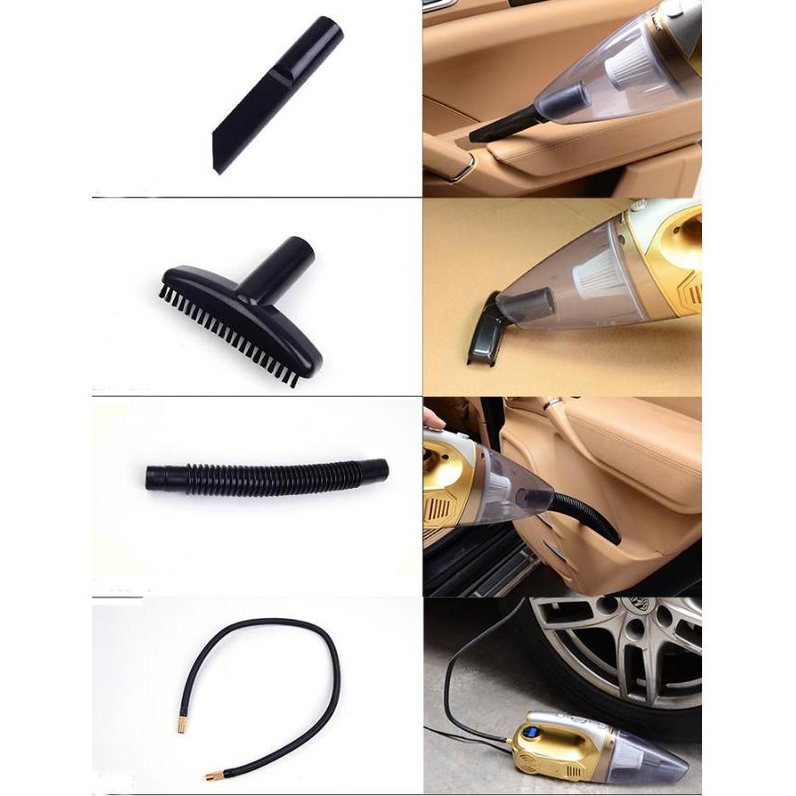 Máy hút bụi kiêm bơm lốp ô tô 4 in1 ️ FREESHIP ️