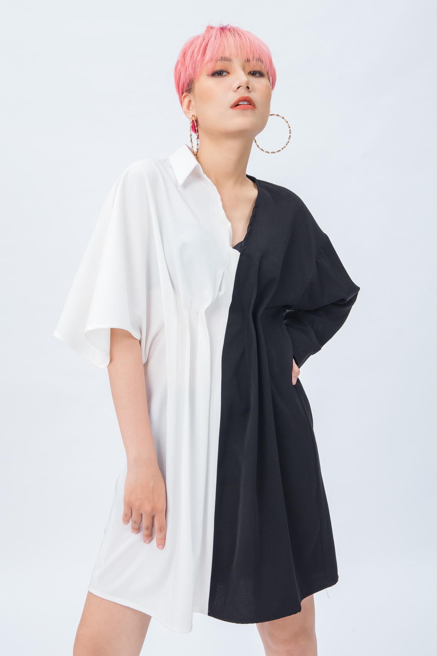 ĐK Black & White Dress