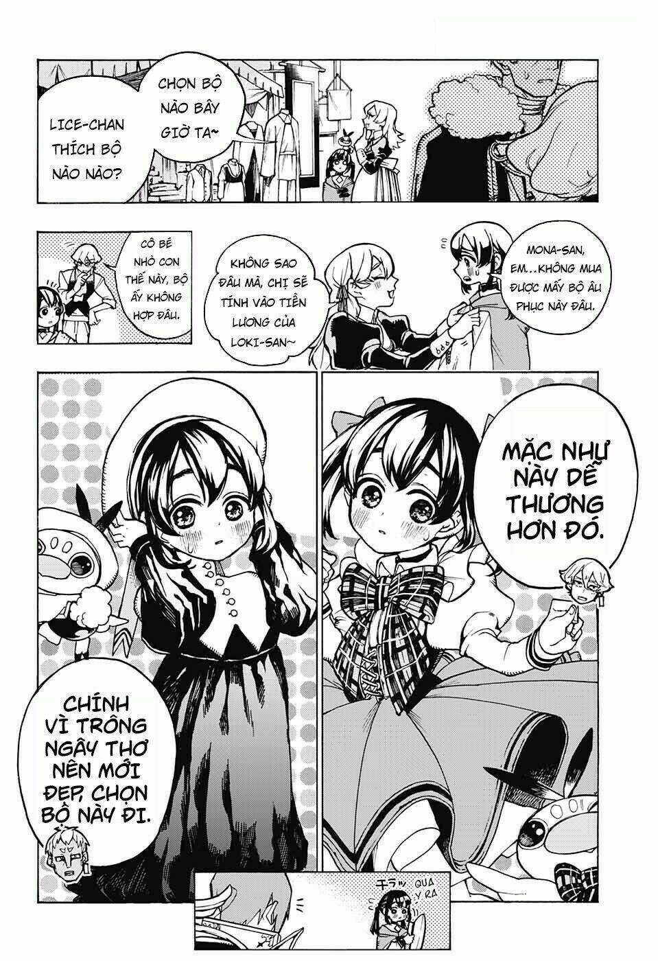 những bức họa quái dị của phù thủy chapter 5 8