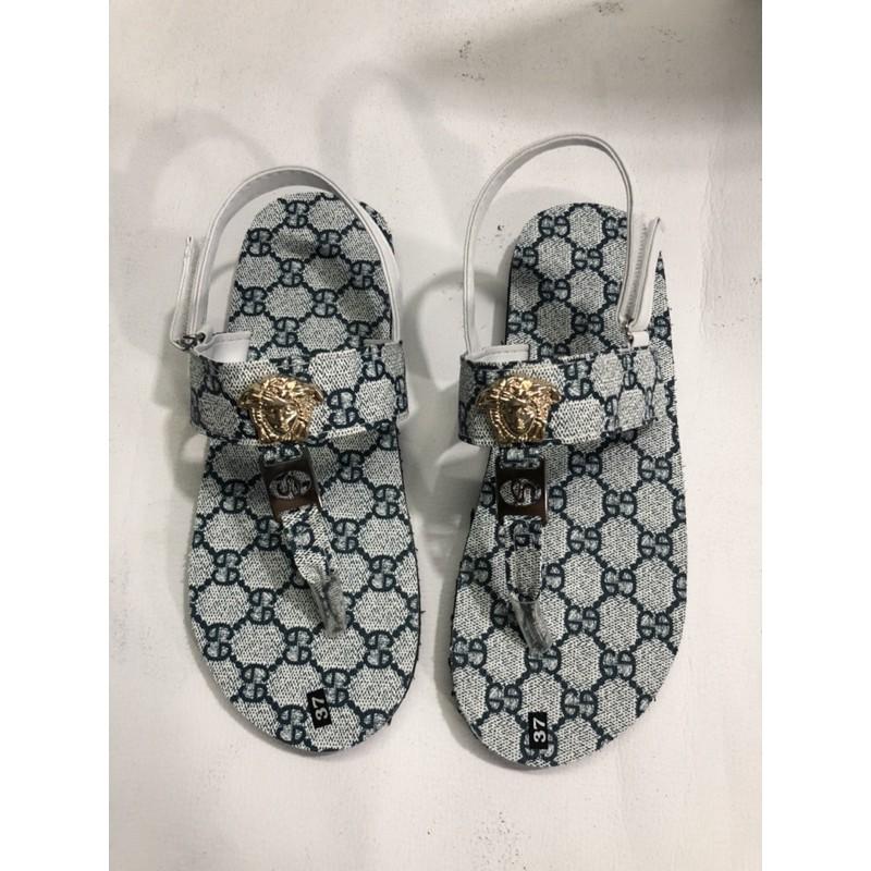 dép cặp nam nữ sandal đồng nai ( đế và quai màu xanh gg ) size từ 35 nữ đến 42 nam có đủ màu đủ size ib để chọn thêm