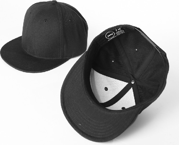 Nón Snapback Đen Trơn Form Chuẩn Đẹp, chất vải siêu nhẹ, thoáng mát