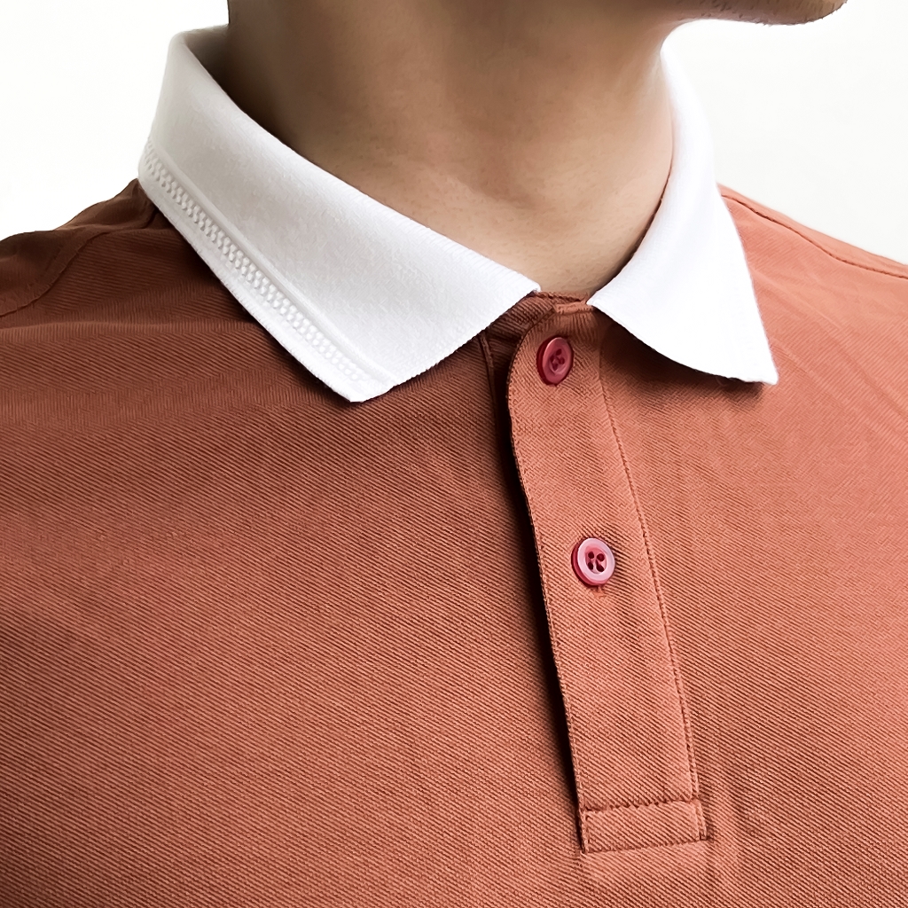 Áo thun polo nam Leman PL236 Vải Cotton Pique cao cấp Regular form