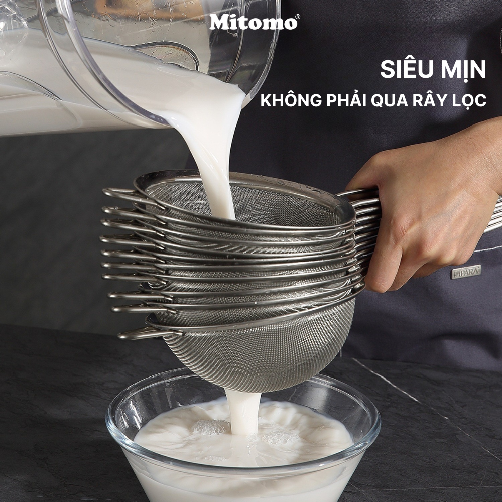 Máy xay công nghiệp, máy xay sinh tố đa năng Mitomo KD-1800, chuyên dụng cho kinh doanh hàng chính hãng - BH 3 năm