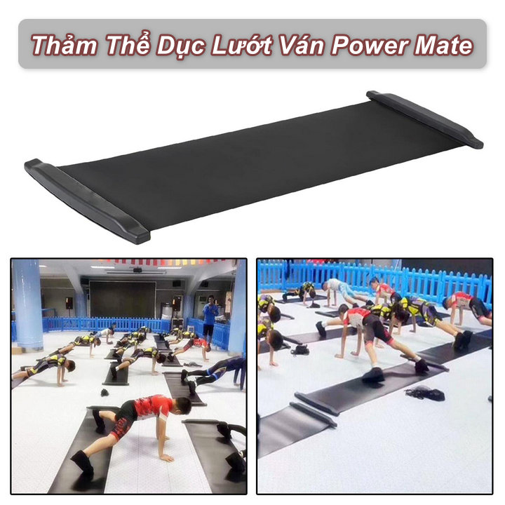 Thảm Thể Dục Lướt Ván Power Mate