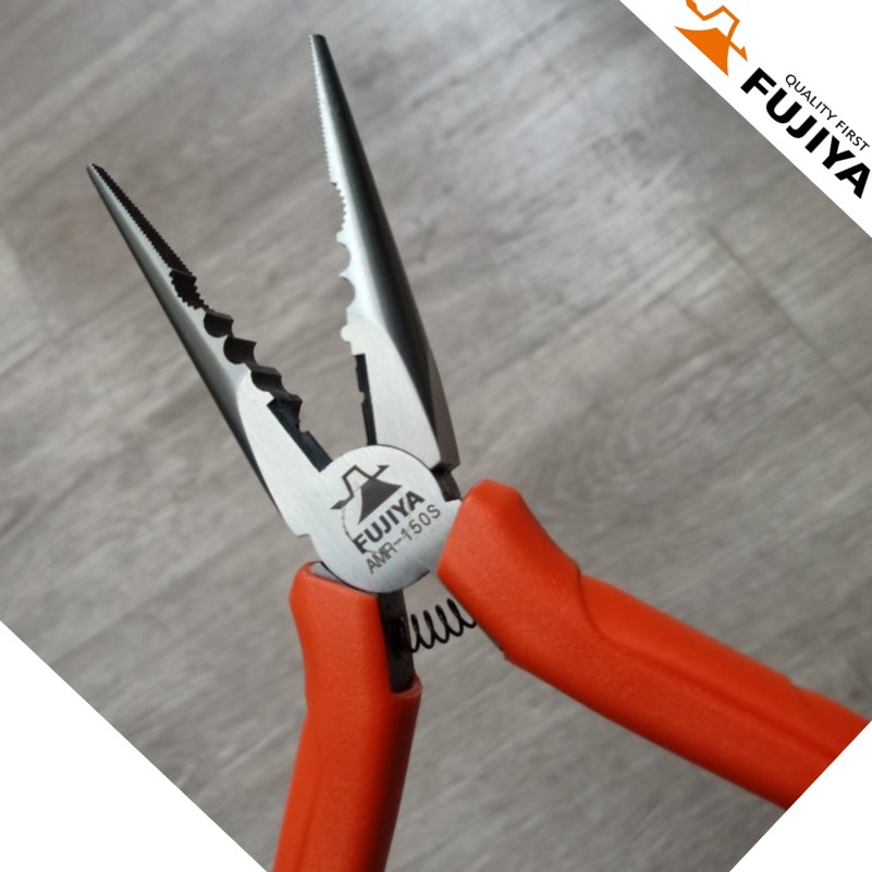 Kìm nhọn đa năng 6inch /150mm Fujiya AMR-150S Công nghệ Nhật Bản