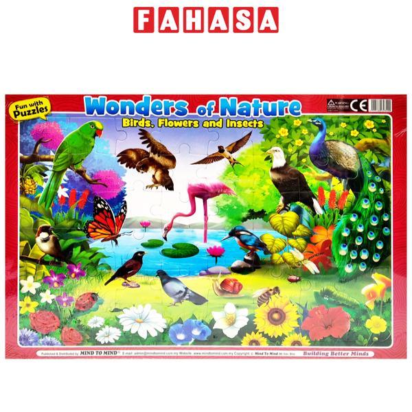 Fun With Puzzles: Wonder Of Nature - Birds, Flowers And Insects