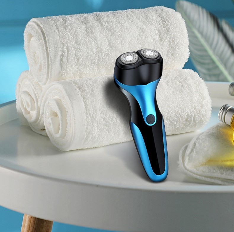 Máy cạo râu Feihong lưỡi kép pin sạc công suất 2W chống nước IPX7, màn hình hiển thị mức pin, êm ái không làm tổn hại da