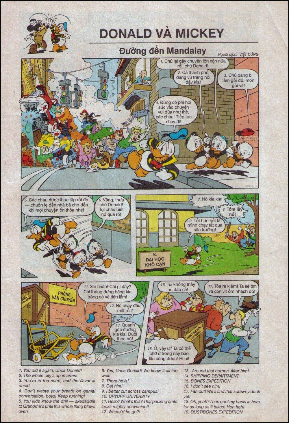 donald và bạn hữu chapter 17 4