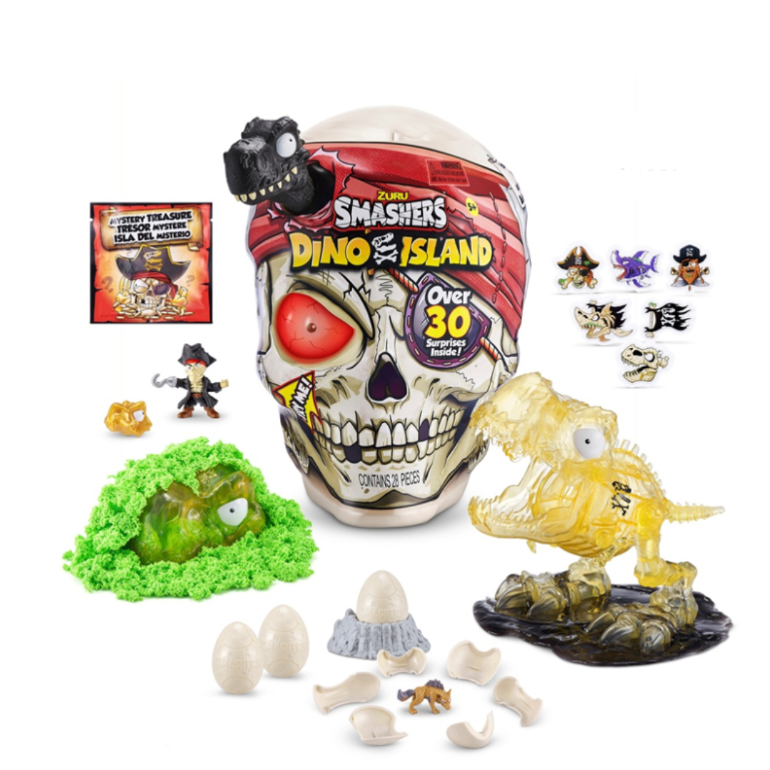 Đồ chơi trứng khủng long Giant Skull Dino Island Zuru Smashers