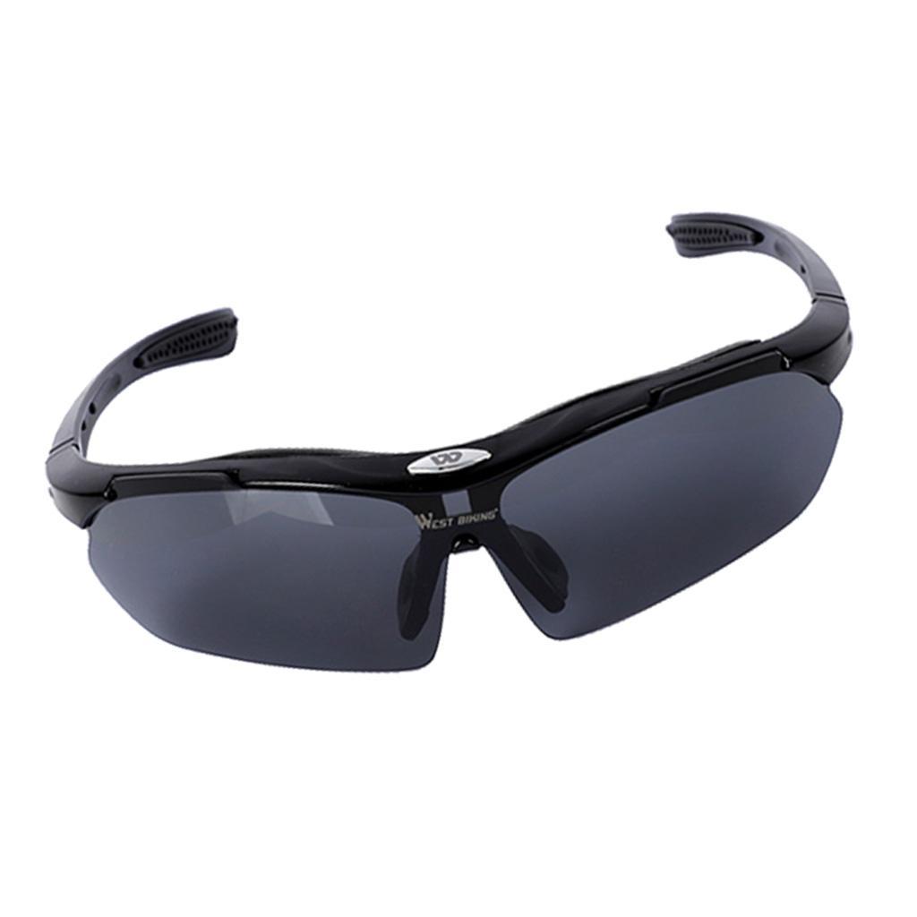 Cycling Glasses Sports Fishing UV400 Sunglasses Goggles with Case