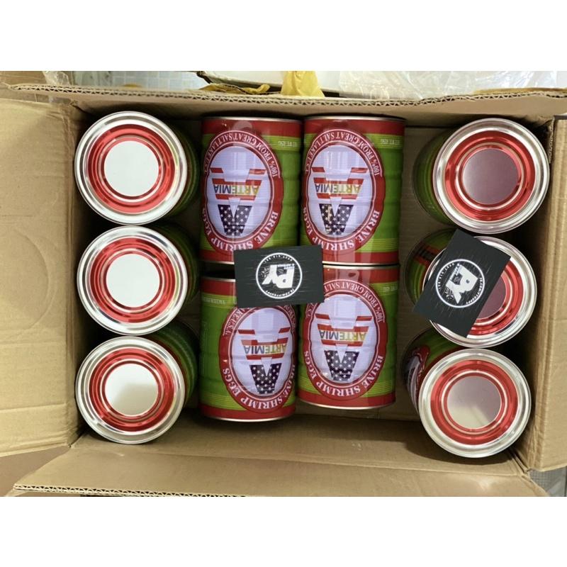 Artemia Mỹ tỷ lệ cao 90-95%. Ấp 1 lần thu hoạch 2 lần-Nở tốt-Trứng chìm ít. Trứng Mỹ cho cá betta-Guppy-thuỷ sinh.