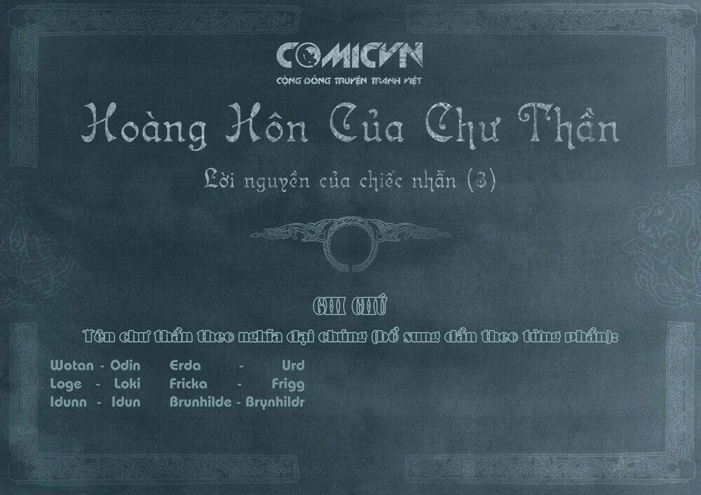 twilight of the gods - hoàng hôn của chư thần chapter 3 4