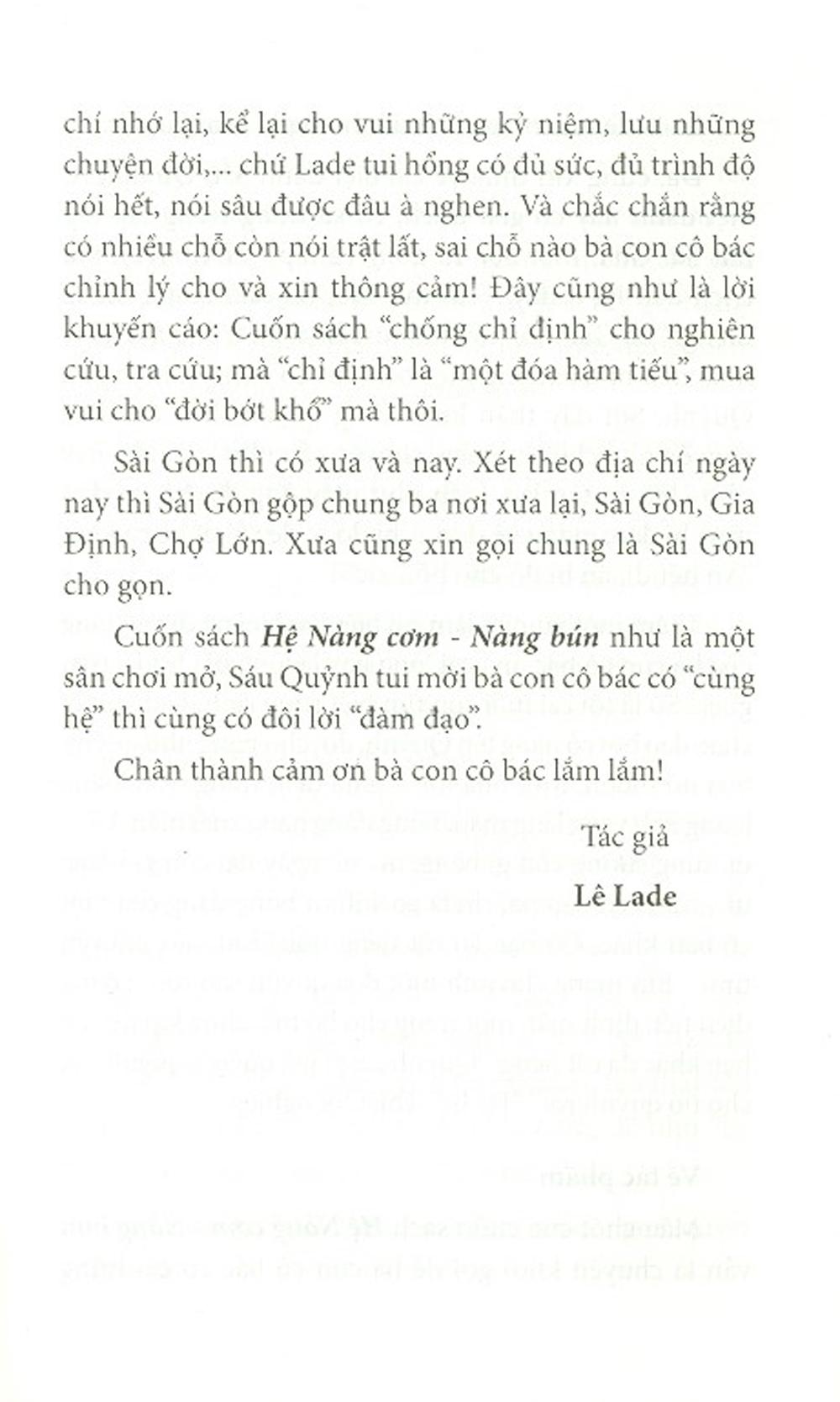 Hệ Nàng Cơm, Nàng Bún