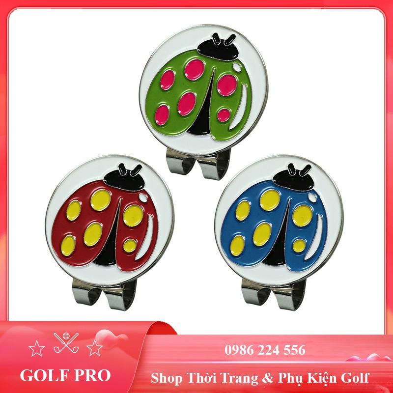 Mác bóng golf clip marker đánh dấu vị trí loại đẹp kẹp nam châm từ tính MB016