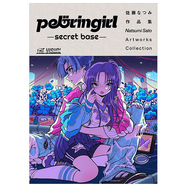 Sách ngoại văn: Sato Natsumi Artworks Collection Peloringirl (Japanese Edition)