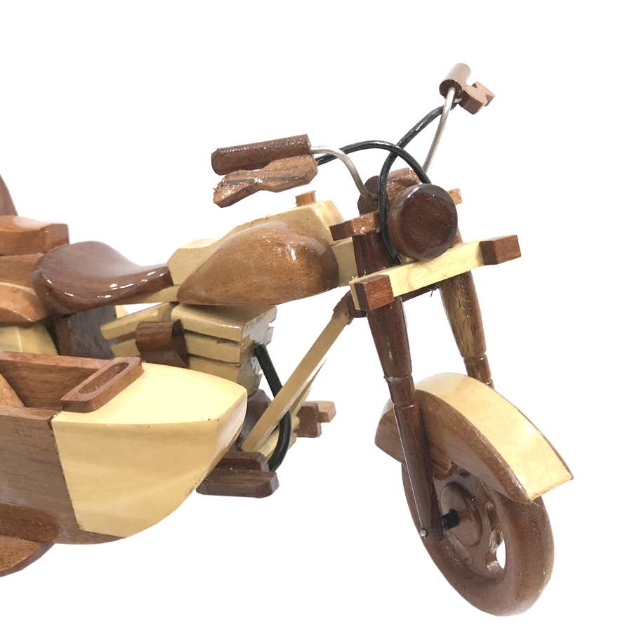 Mô hình xe gỗ Motor Harley Davidson - Loại 2 - Size Nhỏ
