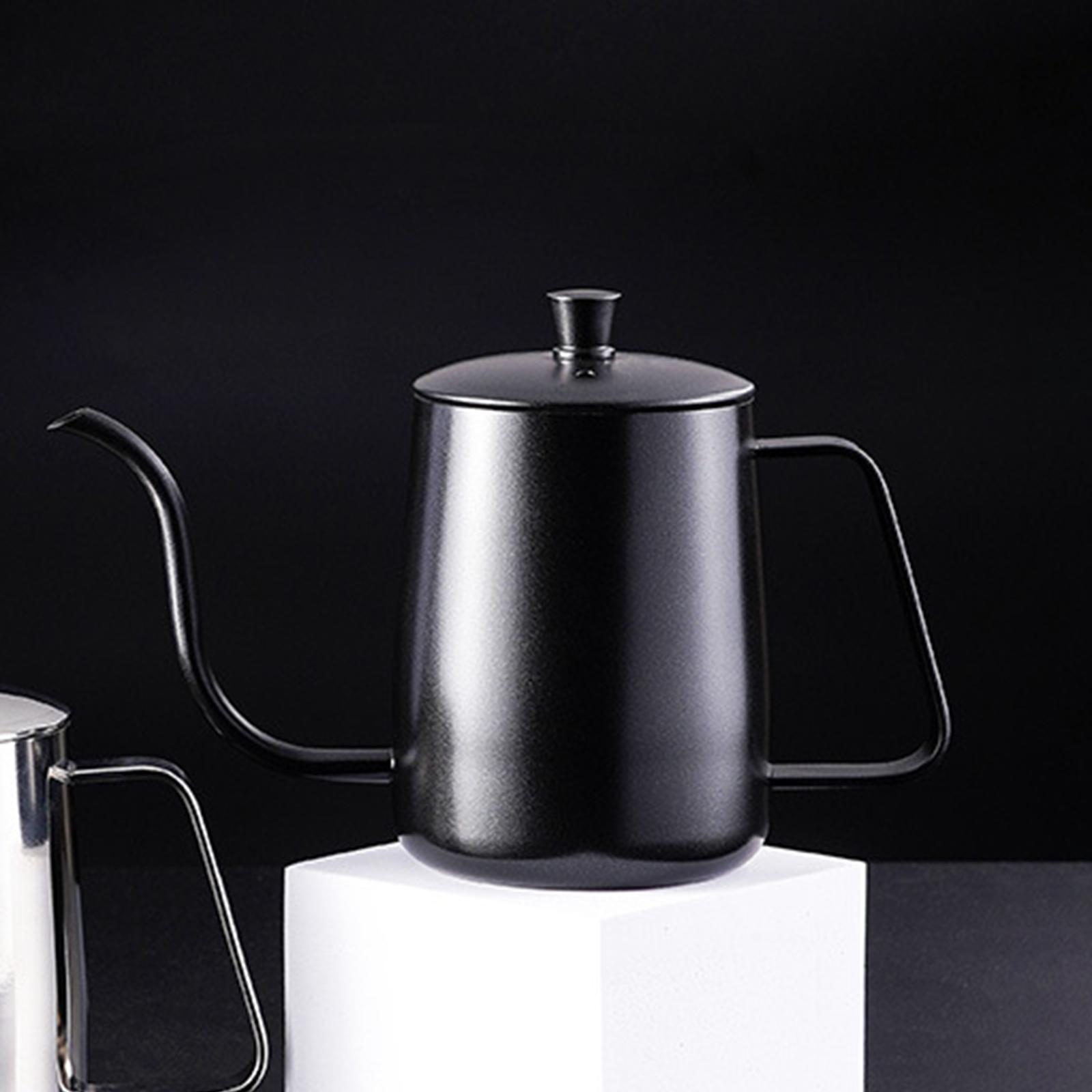 Long Narrow Stainless Steel Pour Over Kettle 350ML
