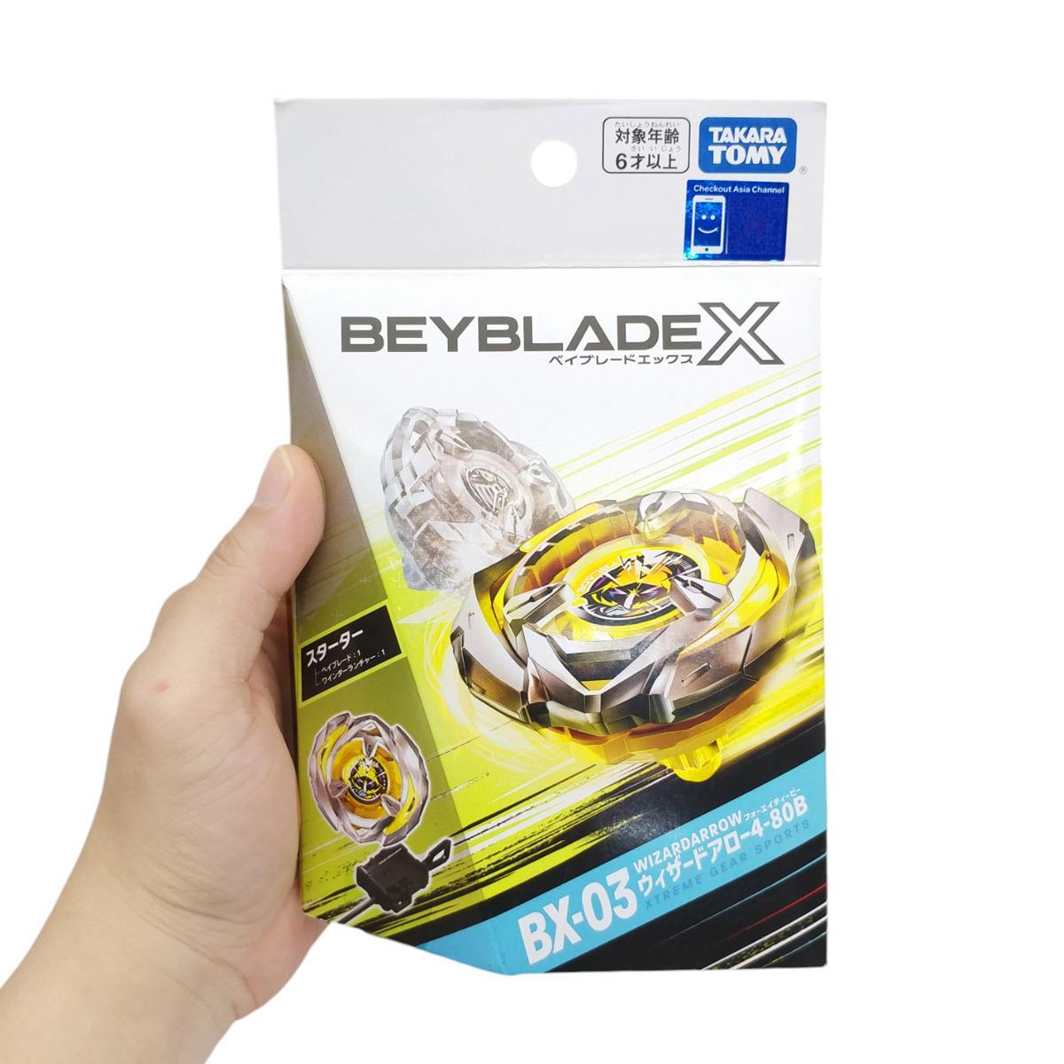 Con Quay BX-03 Starter Wizard Arrow 4-80B - Beyblade X 910473